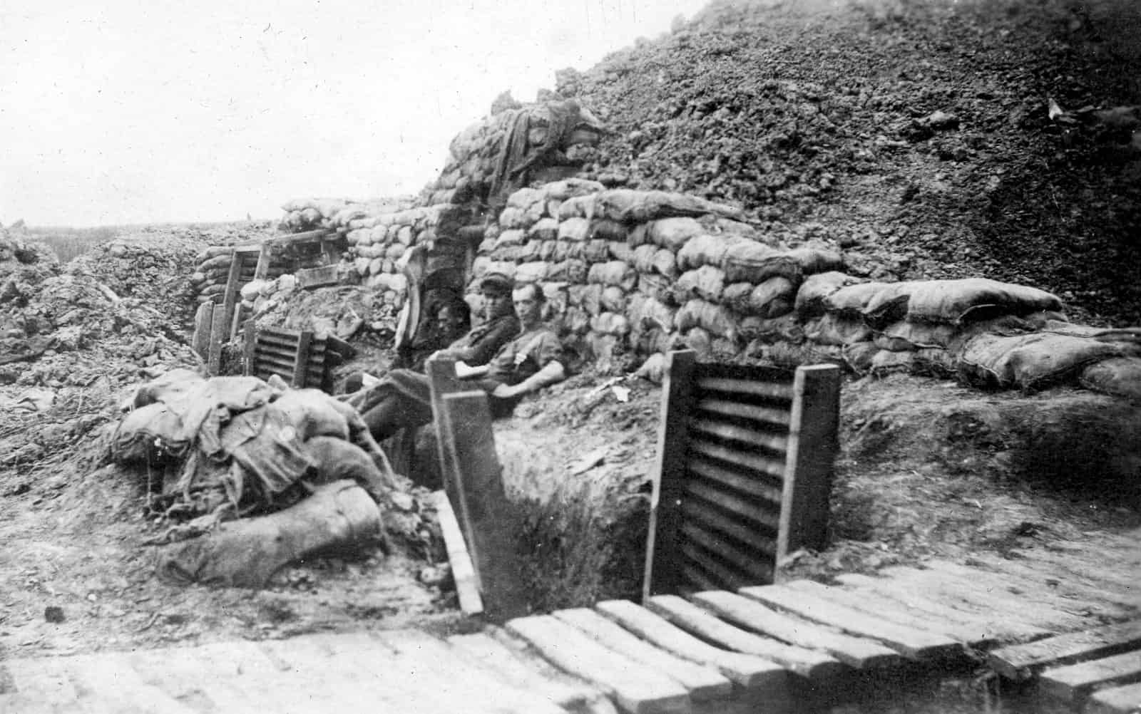58.-Trenches-Western-Front-11th-Brigade-CFA-1917
