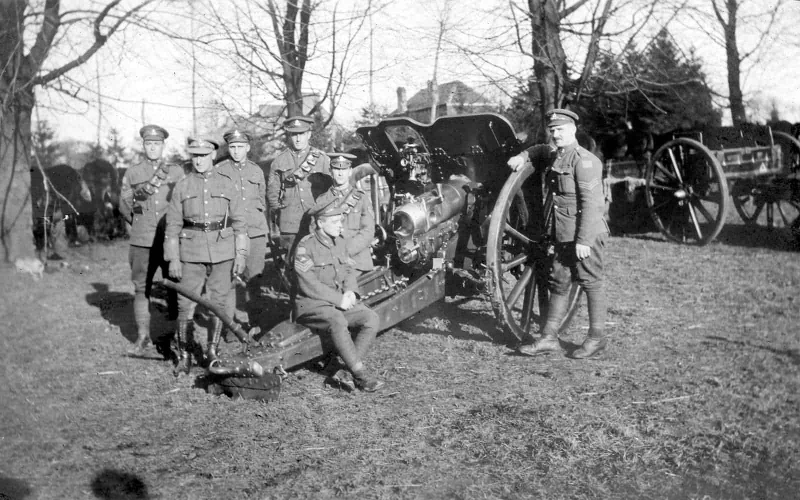 71.-35th-Battery-CFA-Gun-Park-Mons-Nov-1918