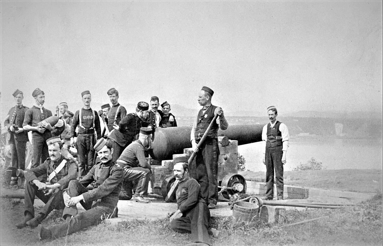 1890-Dominion-of-Canada-Artillery-Association-Practice-Camp-Ile-dOrleans-Quebec