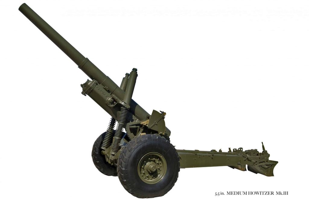 5.5 Inch Howitzer - The Royal Canadian Artillery Museum